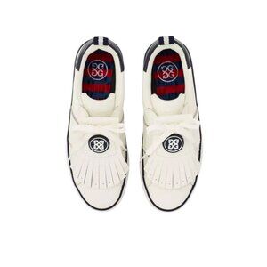 G/Fore Kiltie Disruptor Spikeless Golf Shoe White Leather Womens 11 G4LS21EF14